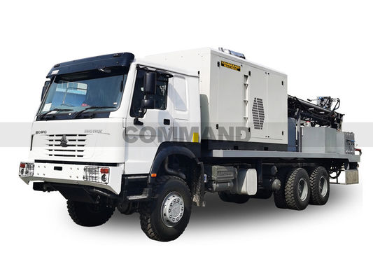 300 metri di piattaforma di produzione tutta la testa superiore idraulica con il compressore d'aria e la pompa di fango